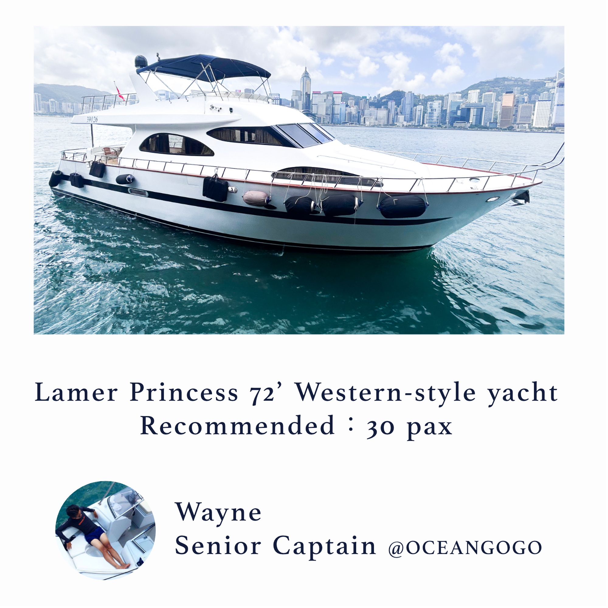 Lamer Princess 72' Western Style Yacht