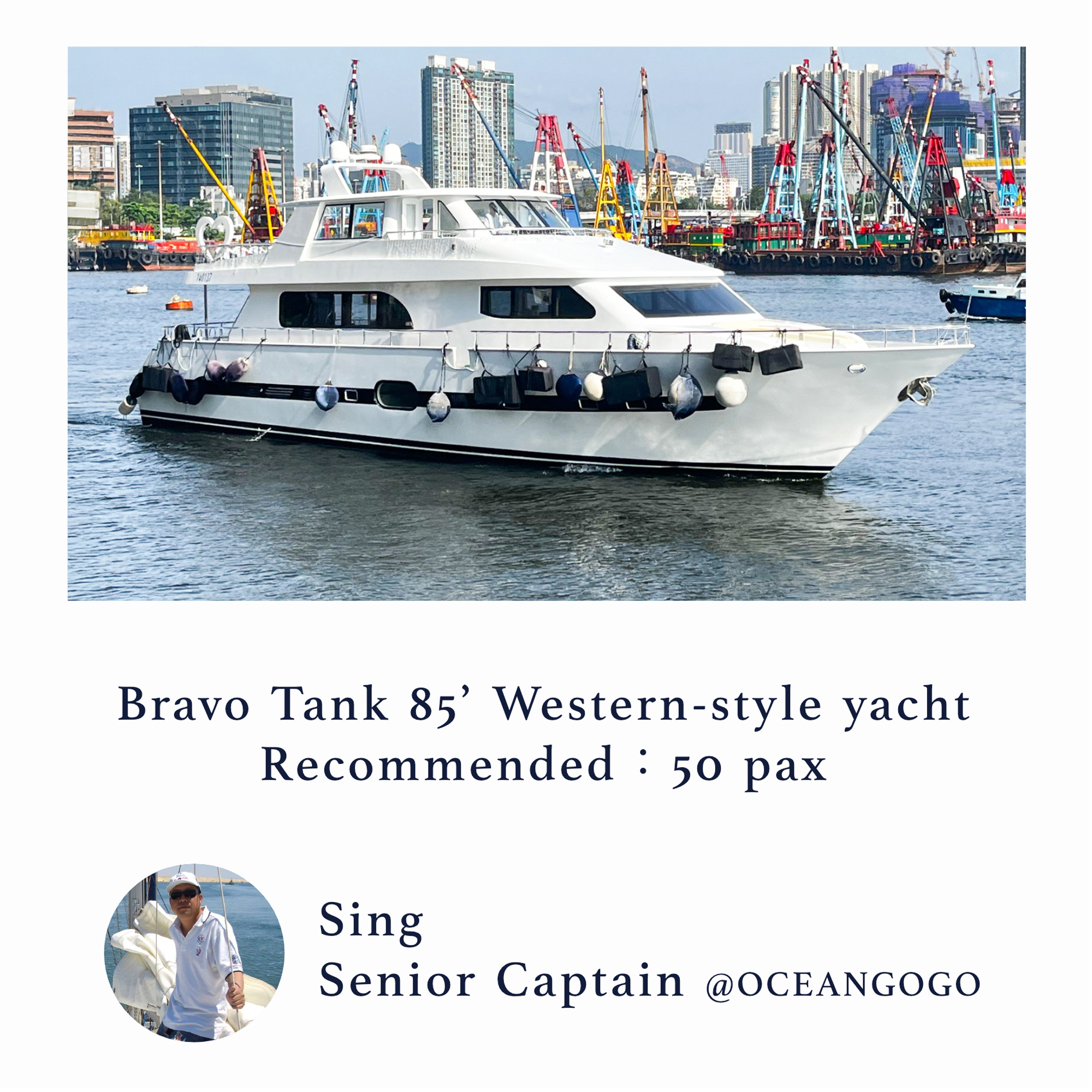 Bravo Tank 85 Western Style Yacht