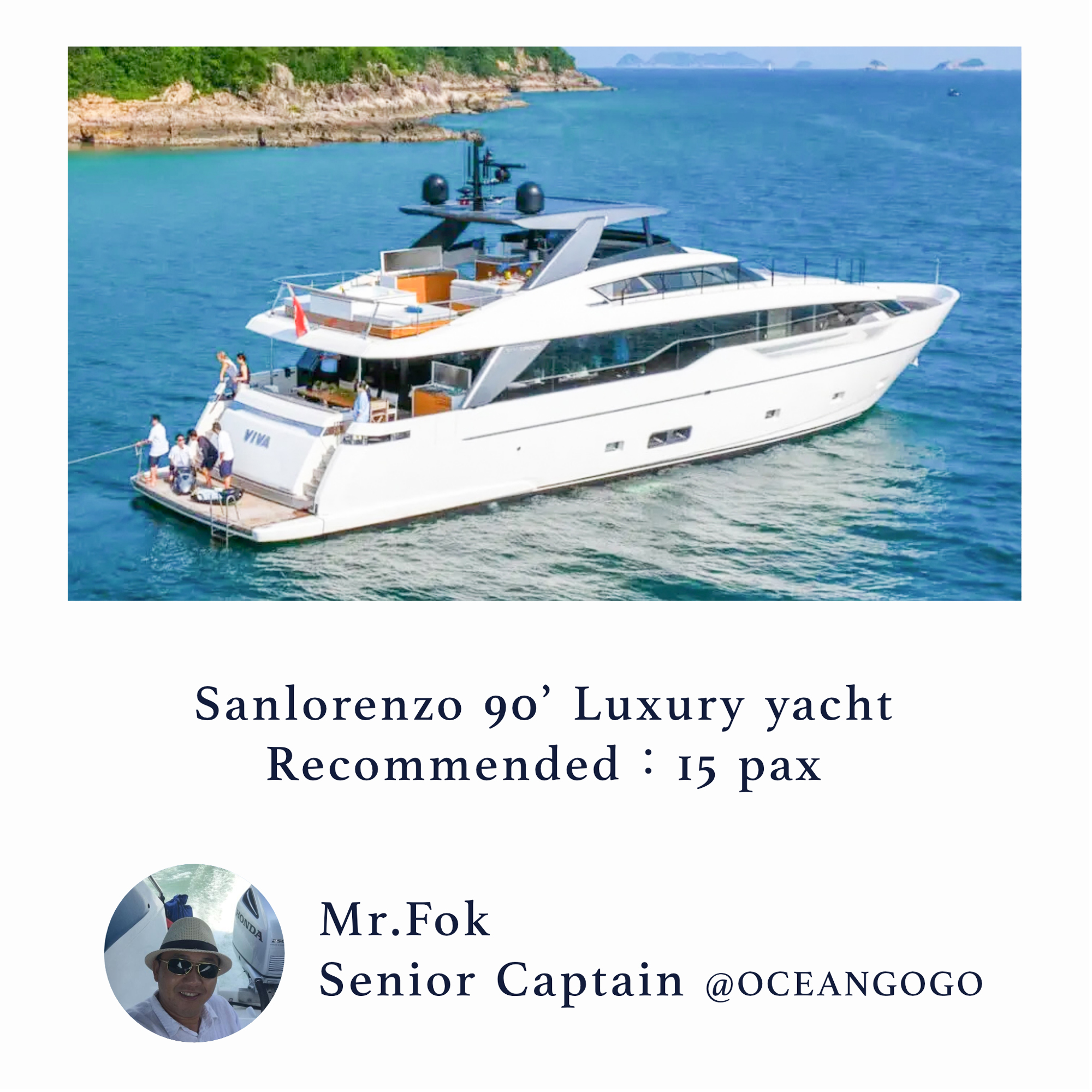 Sanlorenzo 90 luxury yacht