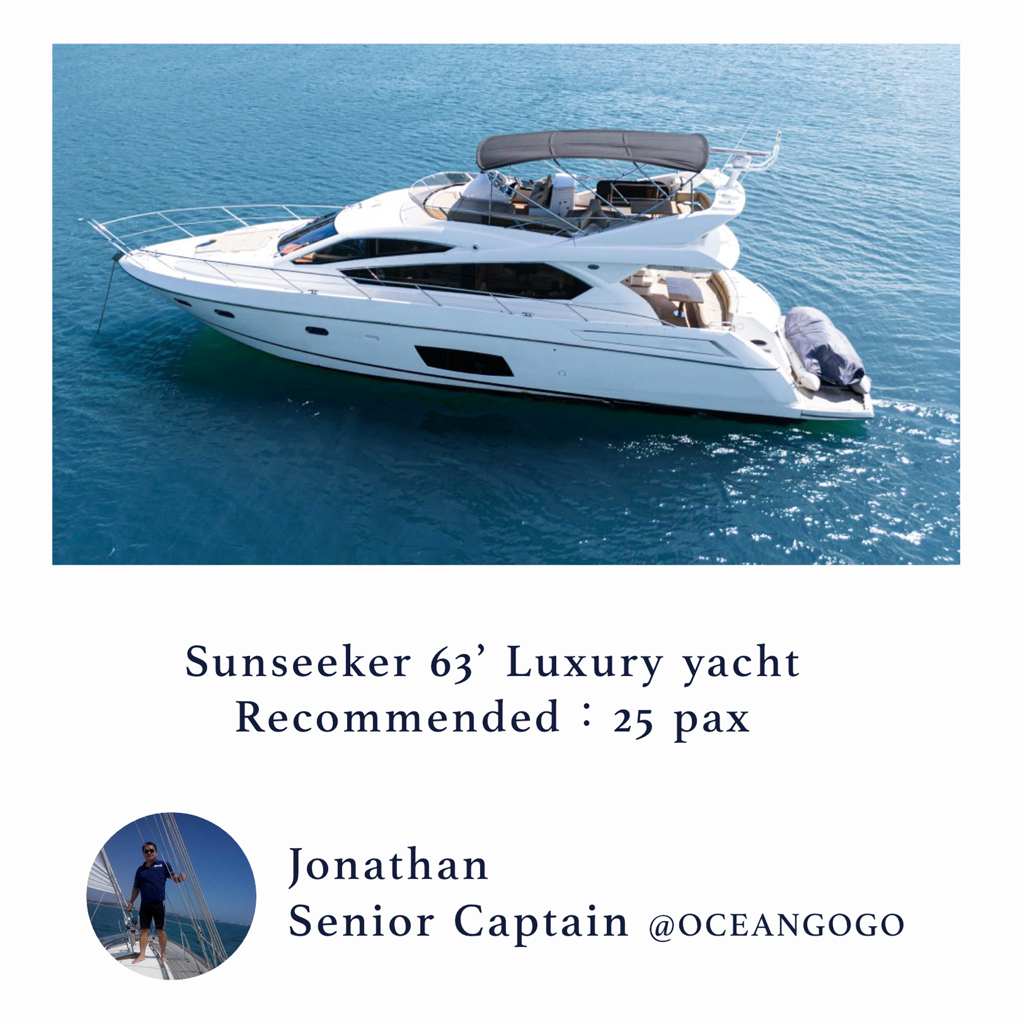 sunseeker 63 luxury yacht