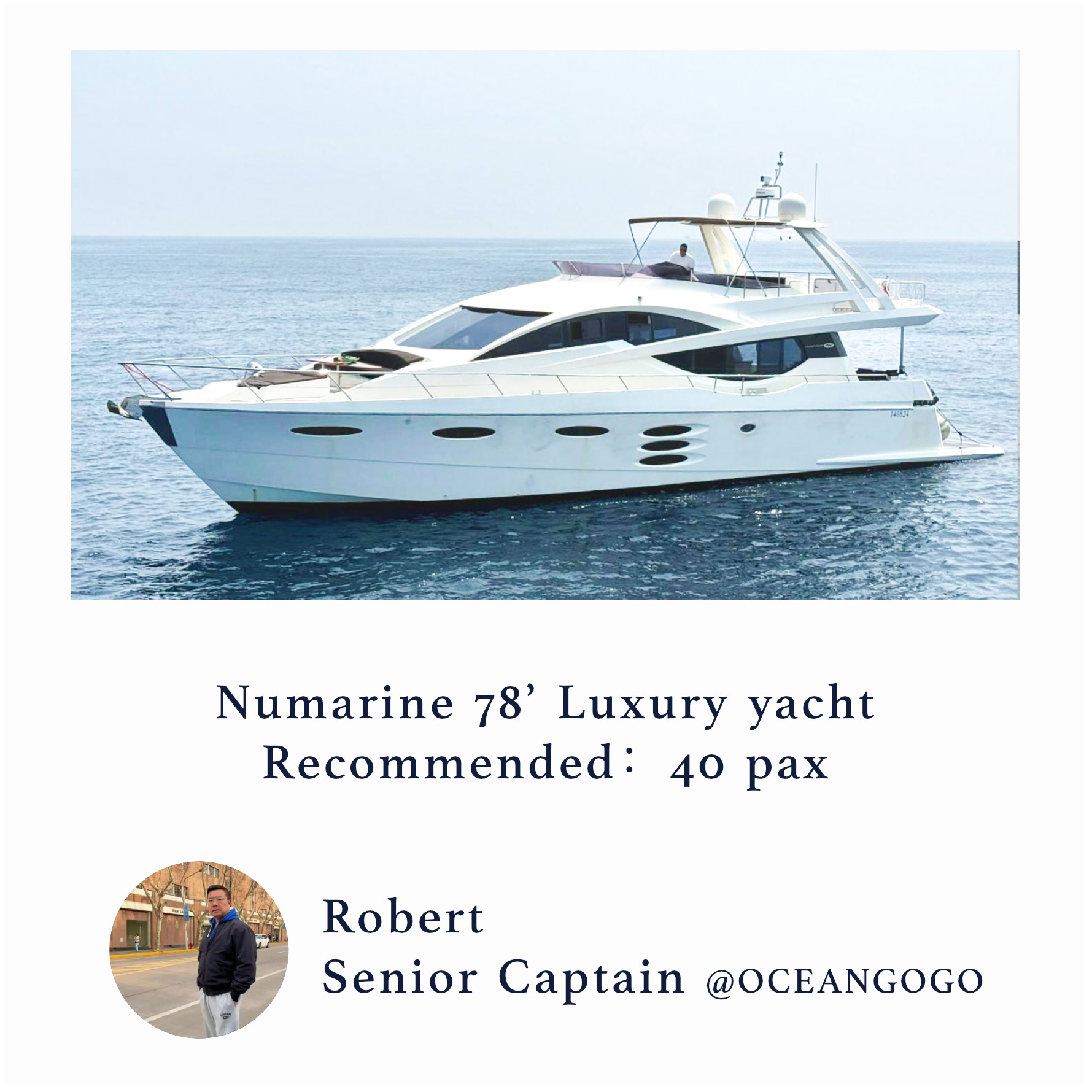 Numarine 78' Luxury yacht