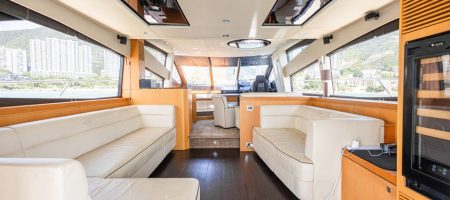 Yacht Interior - Main Lounge