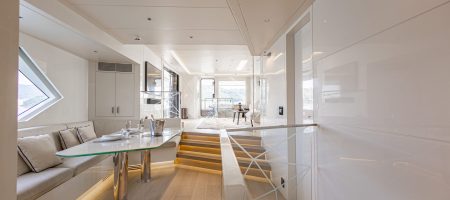 Yacht Interior - Side Lounge