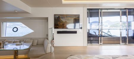 Yacht Interior - Main Lounge