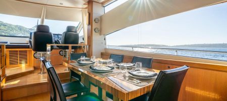 Yacht Interior - Dining Room