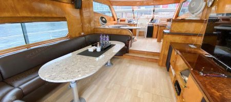 Yacht Interior - Main Lounge