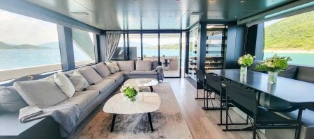 Yacht Interior - Main Lounge