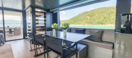 Yacht Interior - Dining Room