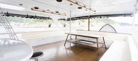 Yacht Stern Aft Deck