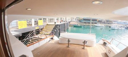 Yacht Stern Aft Deck