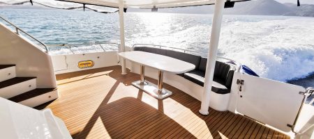 Yacht Stern Aft Deck