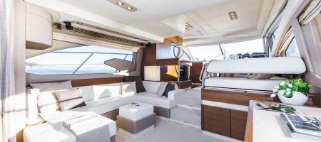 Yacht Interior - Main Lounge