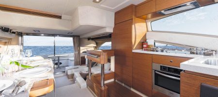 Yacht Interior - Dining Room