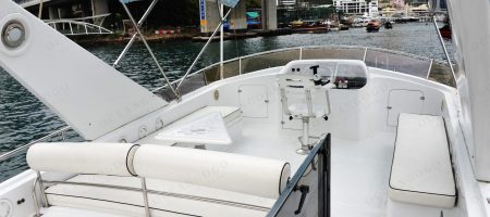 遊艇首部-飛橋