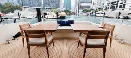 Yacht Stern Aft Deck