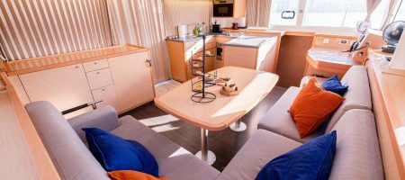 Yacht Interior - Main Lounge