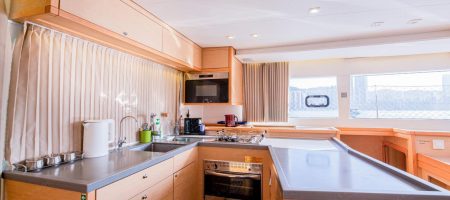 Yacht Interior - Dining Room
