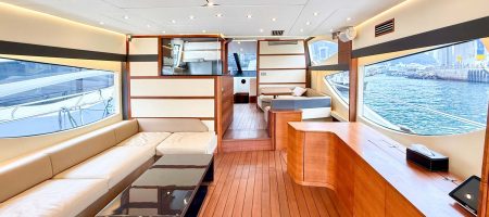 Yacht Interior - Main Lounge