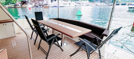 Yacht Stern Aft Deck