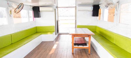 Yacht Interior - Main Lounge