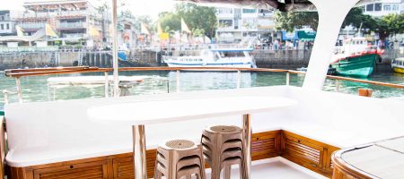 Yacht Stern Aft Deck