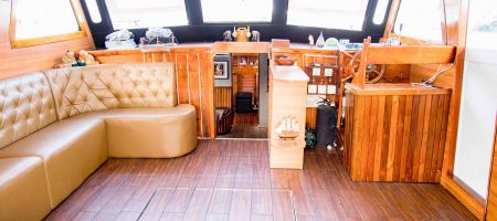 Yacht Interior - Main Lounge