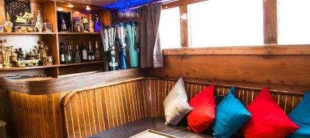Yacht Interior - Side Lounge