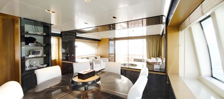 Yacht Interior - Dining Room