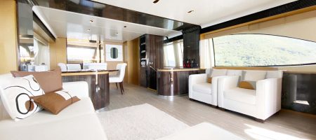 Yacht Interior - Main Lounge