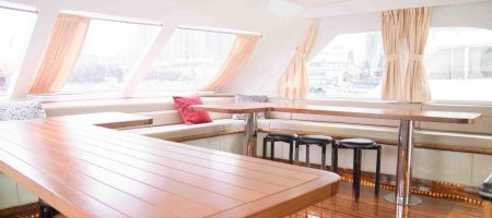 Yacht Interior - Main Lounge