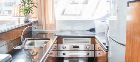 Yacht Interior - Kitchen