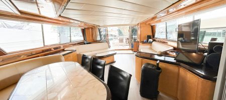 Yacht Interior - Dining Room