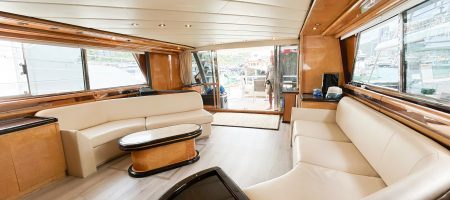 Yacht Interior - Main Lounge