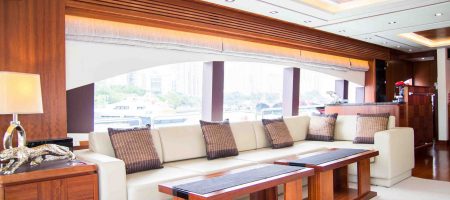 Yacht Interior - Main Lounge