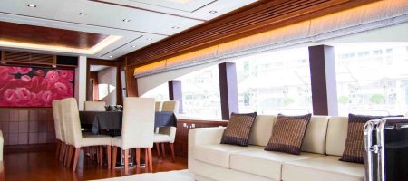 Yacht Interior - Main Lounge
