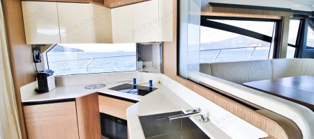 Yacht Interior - Dining Room
