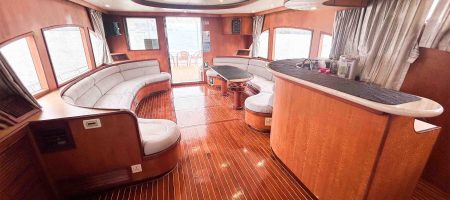 Yacht Interior - Main Lounge