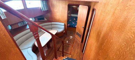 Yacht Interior - Side Lounge