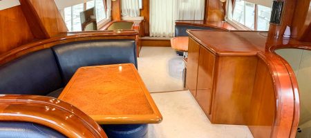 Yacht Interior - Side Lounge