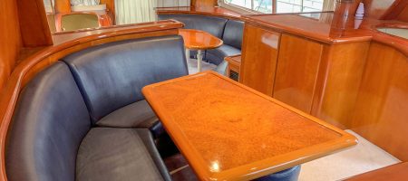 Yacht Interior - Side Lounge