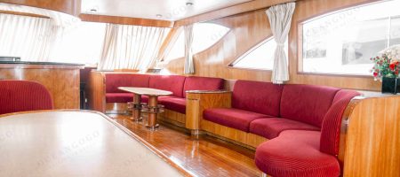 Yacht Interior - Main Lounge