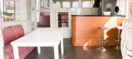 Yacht Interior - Side Lounge