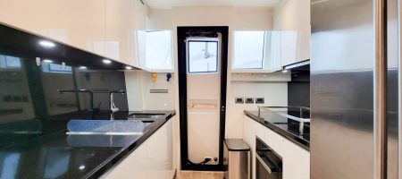 Yacht Interior - Open Kitchen