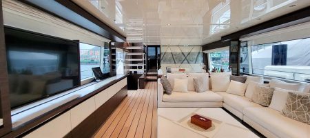 Yacht Interior - Main Lounge