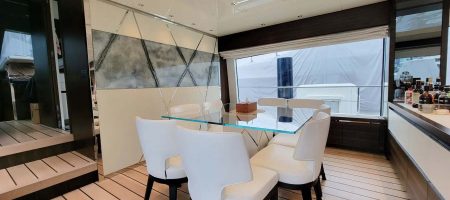 Yacht Interior - Dining Room