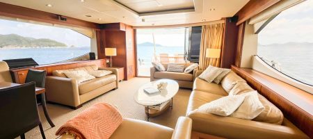 Yacht Interior - Main Lounge