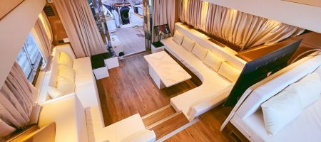 Yacht Interior - Main Lounge