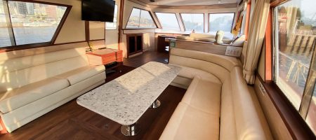 Yacht Interior - Main Lounge