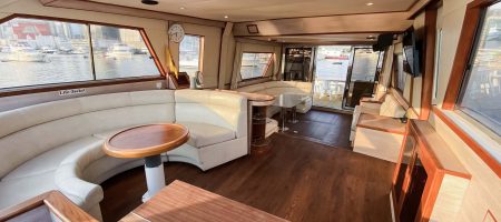 Yacht Interior - Side Lounge
