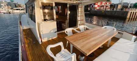 Yacht Stern Aft Deck